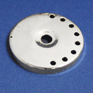 hot solder dipped metal pieces