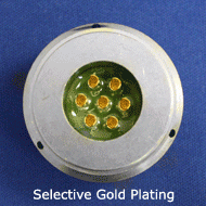 gold plated pieces